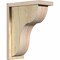 Ekena Millwork Carmel Rough Sawn Corbel w/Backplate, Douglas Fir, 6"W x 12"D x 16"H COR06X12X16CAR01RDF - alternate 1
